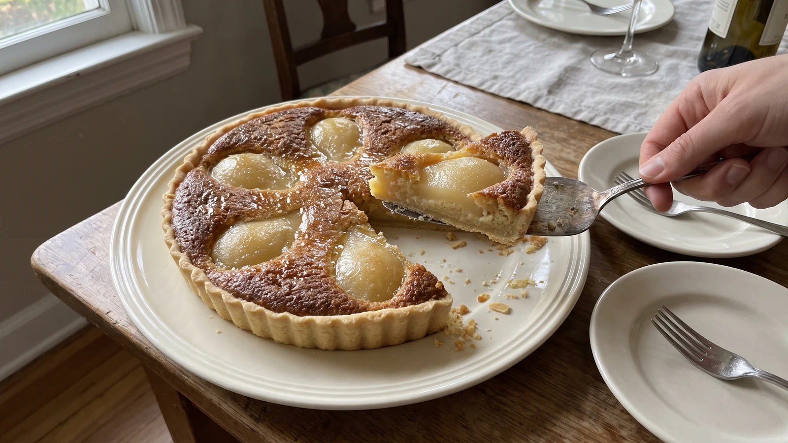 Poires à la Bourdaloue