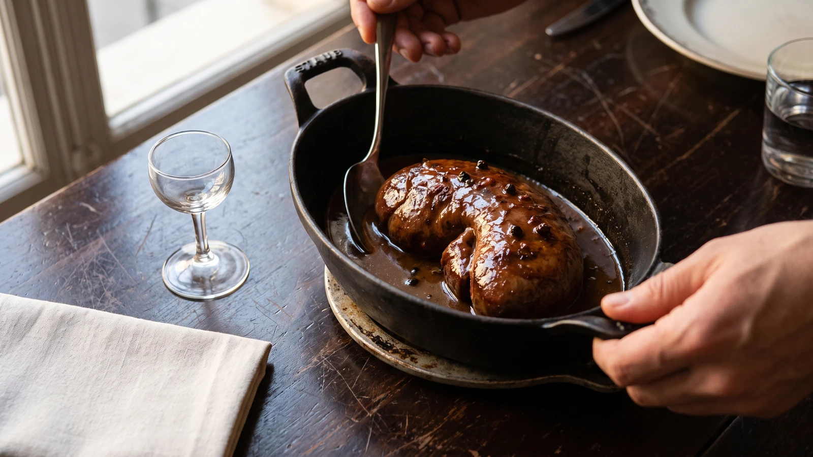 Rognon de Veau à la Liégeoise