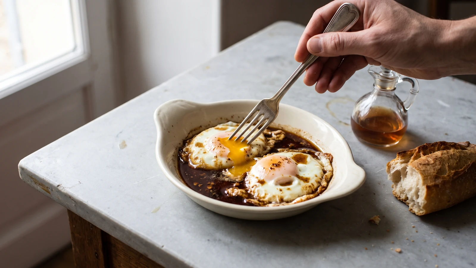 Eggs with Brown Butter