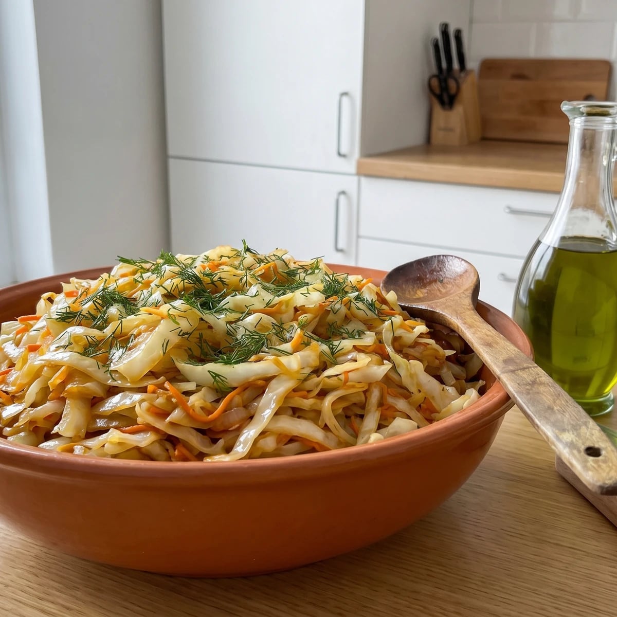 Smazhena Kapusta (смажена капуста, fried cabbage)