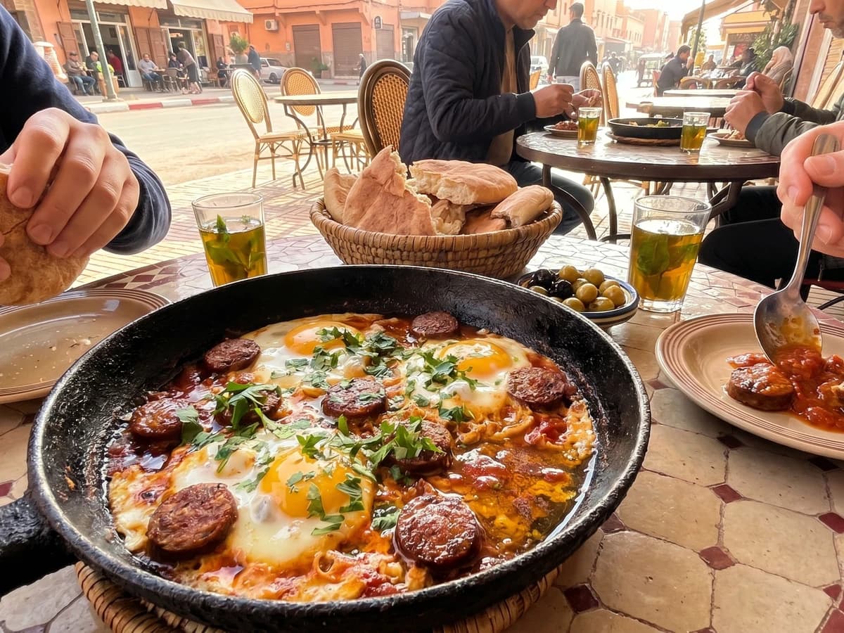The Moroccan Breakfast Table — recipes by Chef Zohra