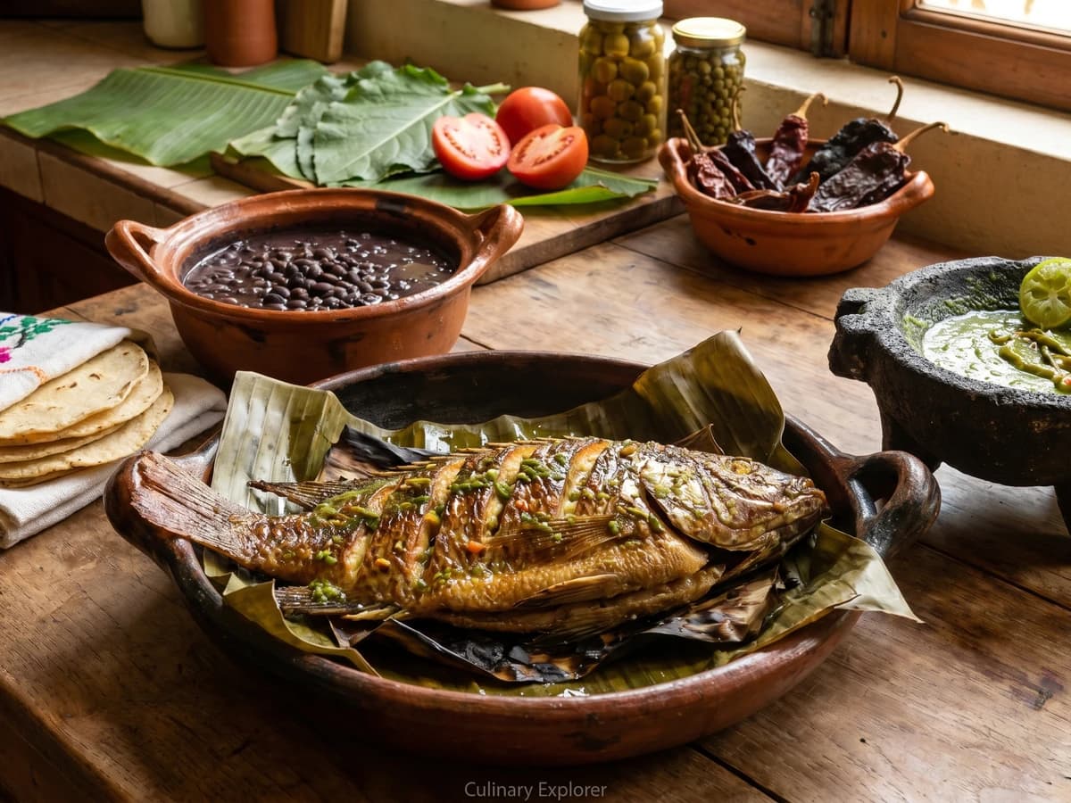 Mojarra de Tachogobi de Catemaco - Chef Lupita