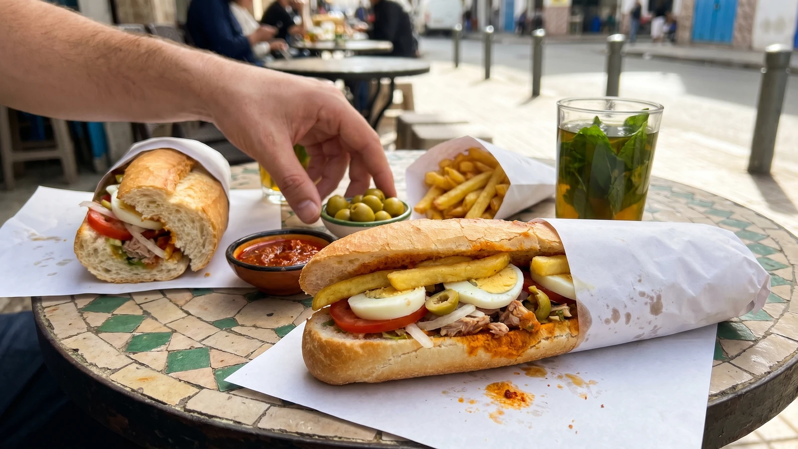 Bocadillo Marocain de Tanger