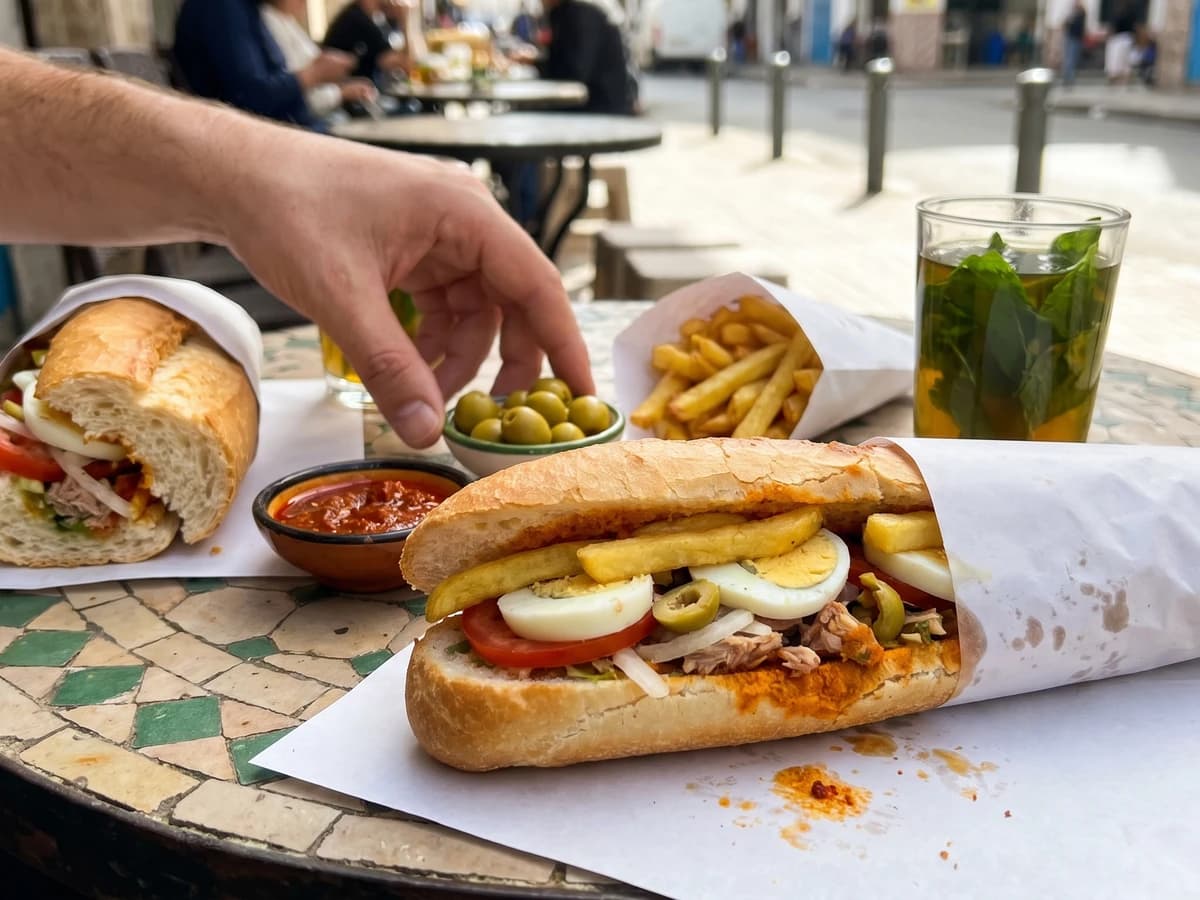 Bocadillo Marocain de Tanger