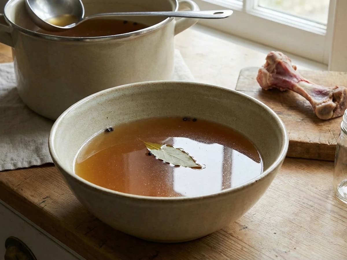 Ham Stock from a Gammon Bone - Chef Thomas