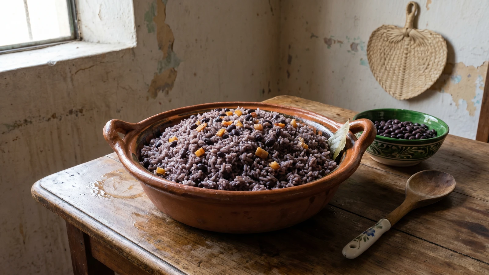 Jarocho Rice and Black Beans (Moros y Cristianos)