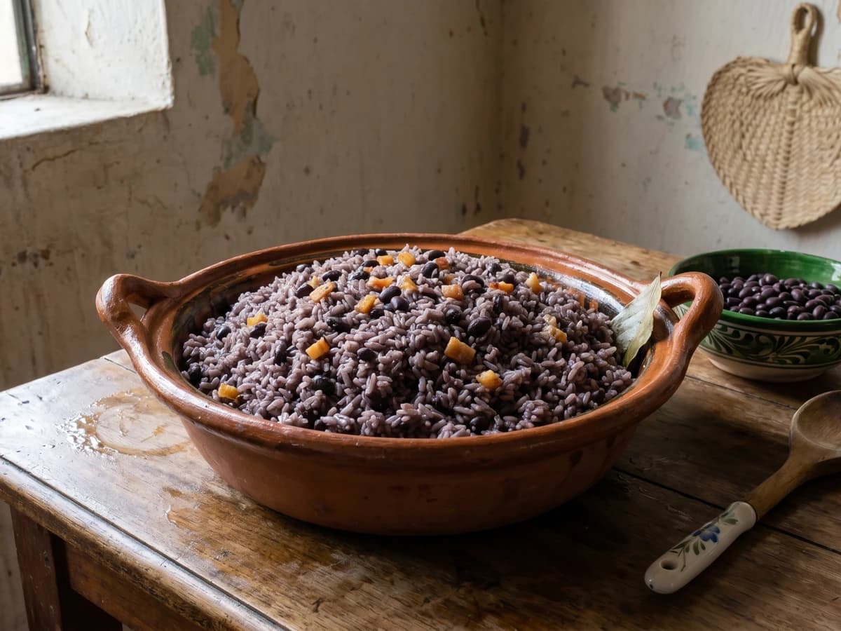 Jarocho Rice and Black Beans (Moros y Cristianos) - Chef Lupita