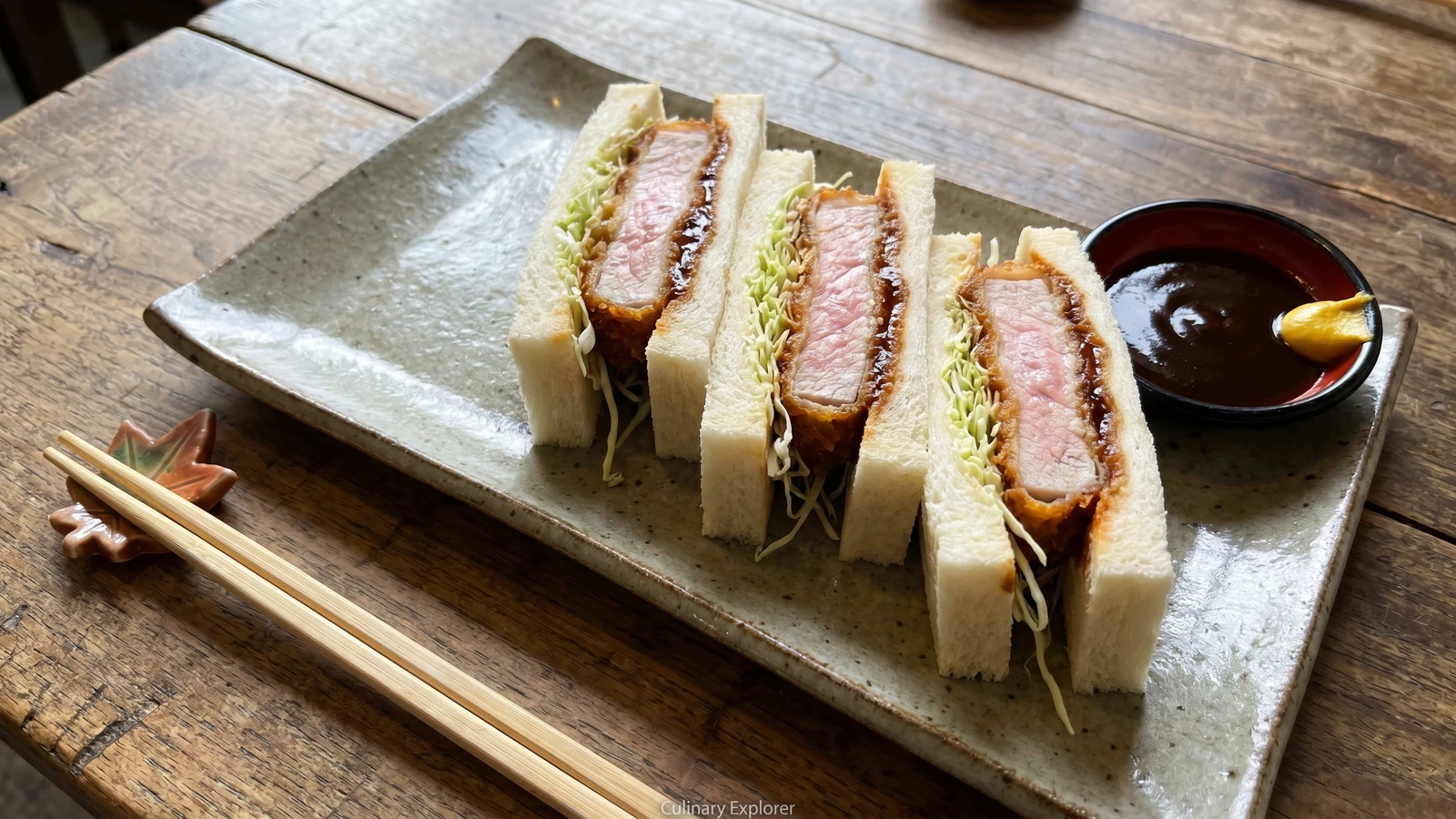 Tonkatsu Sando (とんかつサンド, pork cutlet sandwich)