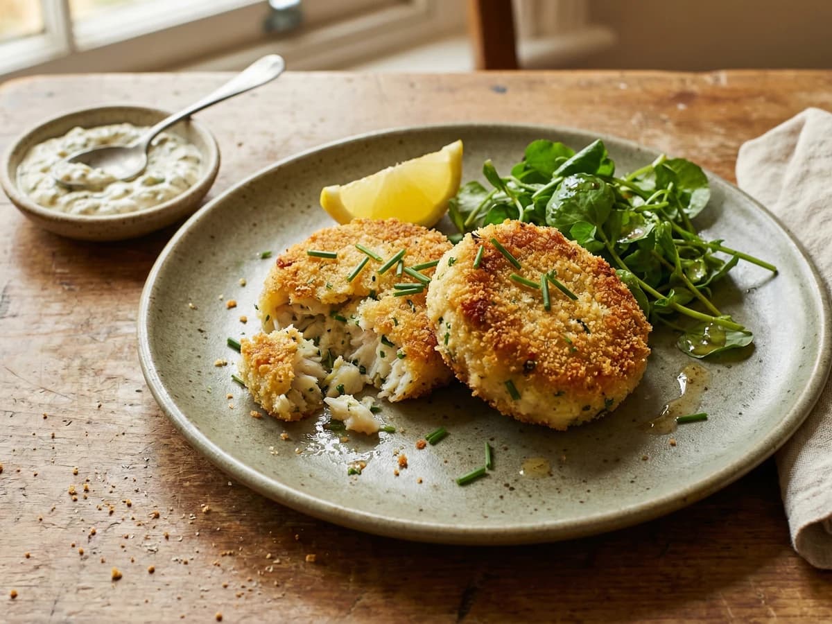 Smoked Haddock and Chive Fishcakes - Chef Thomas