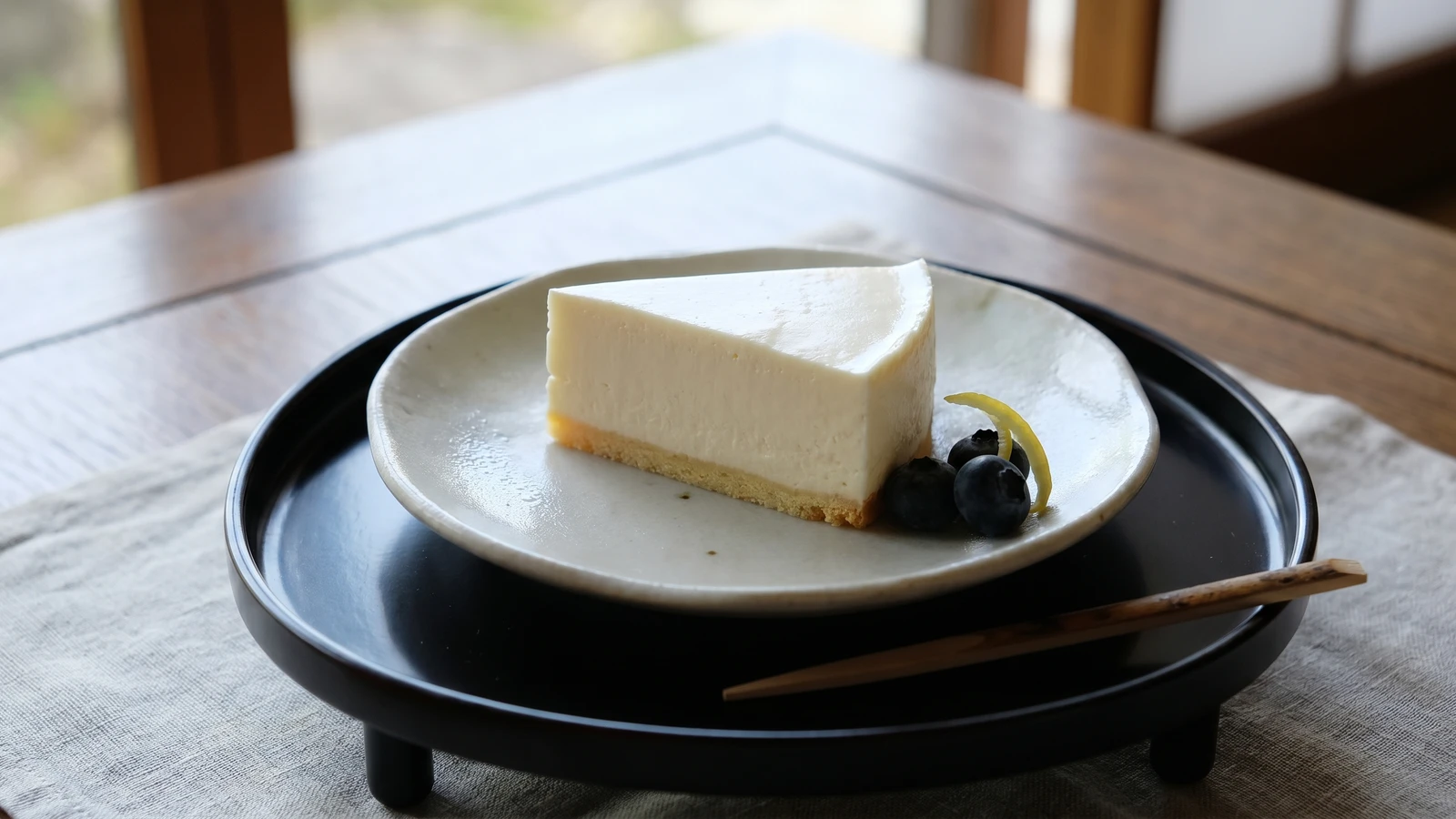 Rare Cheesecake (レアチーズケーキ)