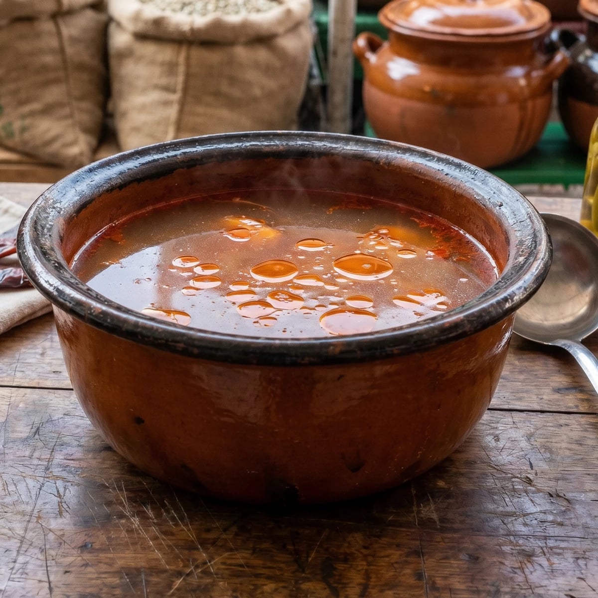 Veracruz Shrimp-Head Stock (Caldo de Cabezas de Camarón)