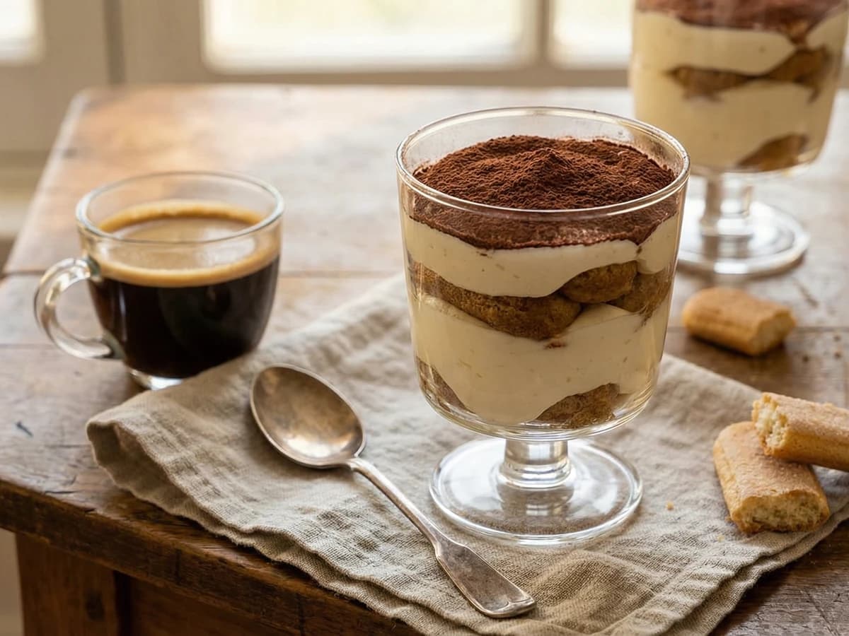 Coppa di Mascarpone con Caffè - Chef Graziella
