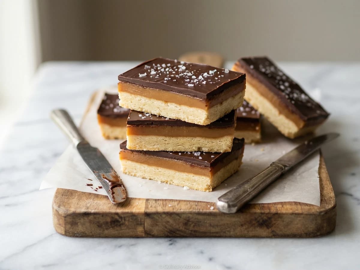 Millionaire's Shortbread - Chef Dean