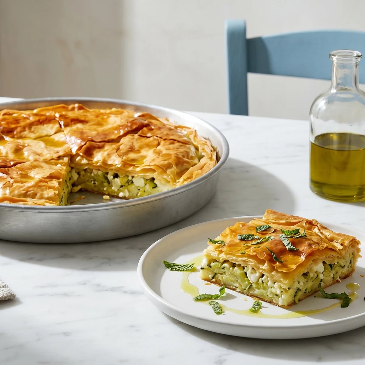 Thessalian Kolokithopita (Κολοκυθόπιτα Θεσσαλίας)