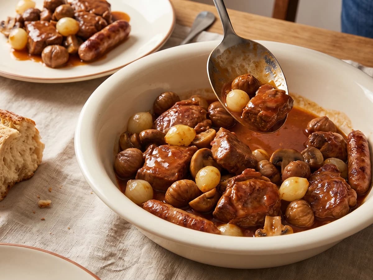 Sauté de Veau à la Catalane