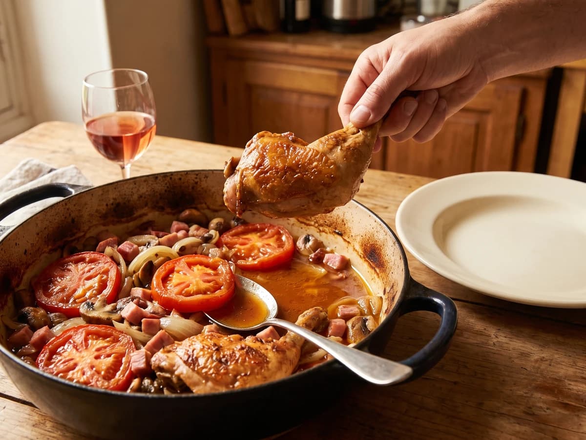 Poulet Sauté à l’Égyptienne - Chef Juliette