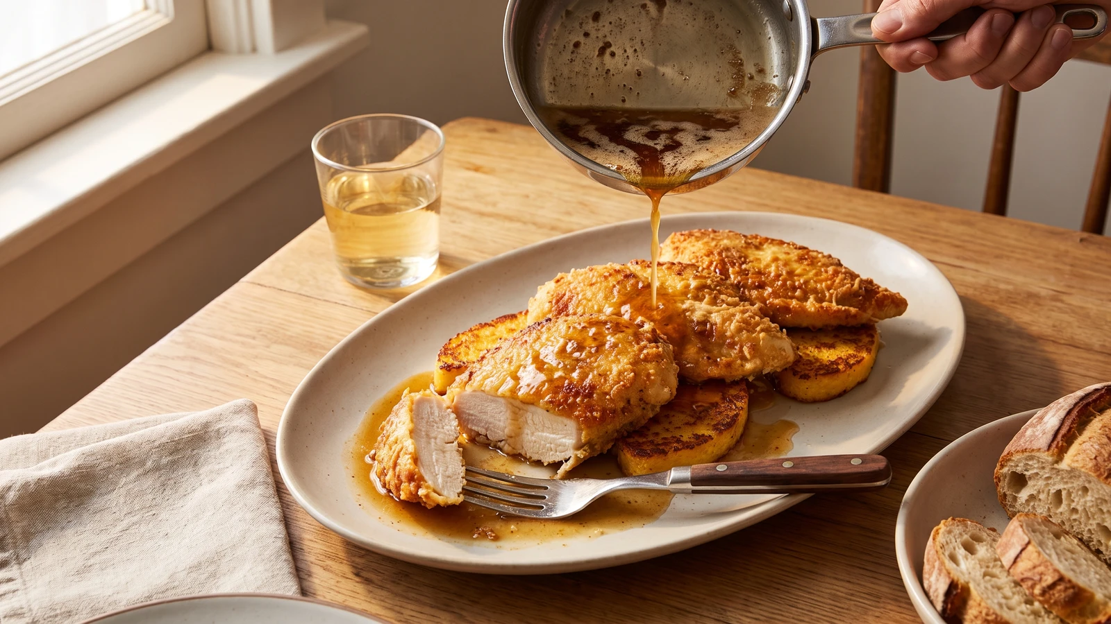 Suprêmes de Volaille au Parmesan