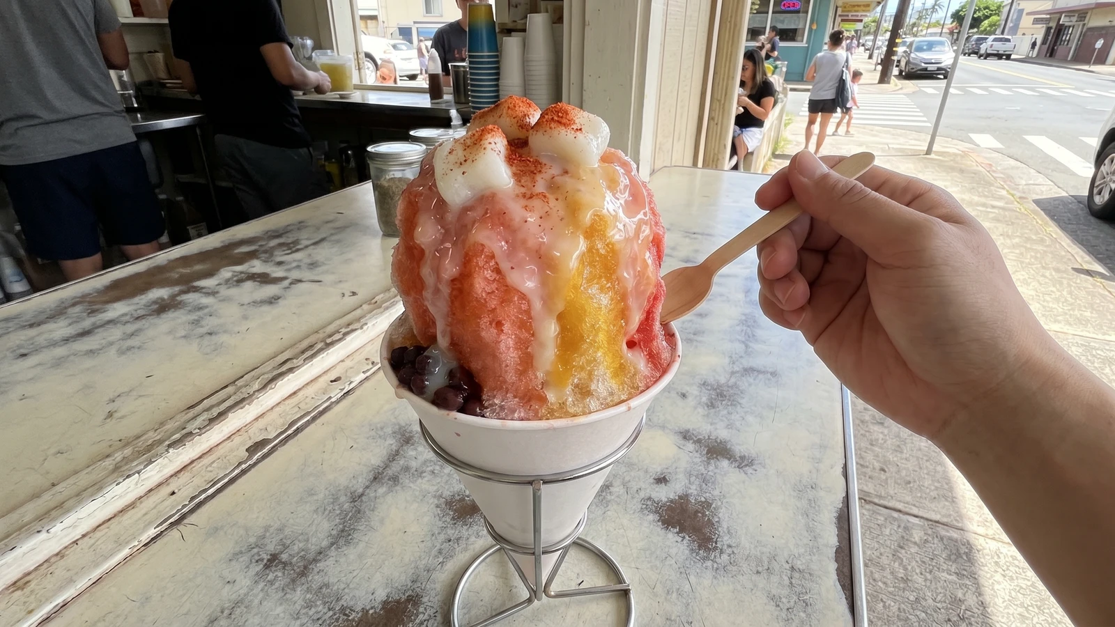 Hawaiian Shave Ice (Hawaiʻi Local Snow-Fine Ice)