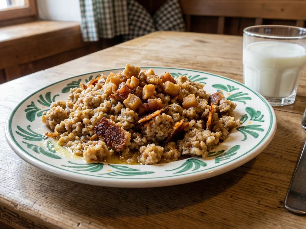 Heidensterz (Styrian Buckwheat Sterz) - Chef Elsa