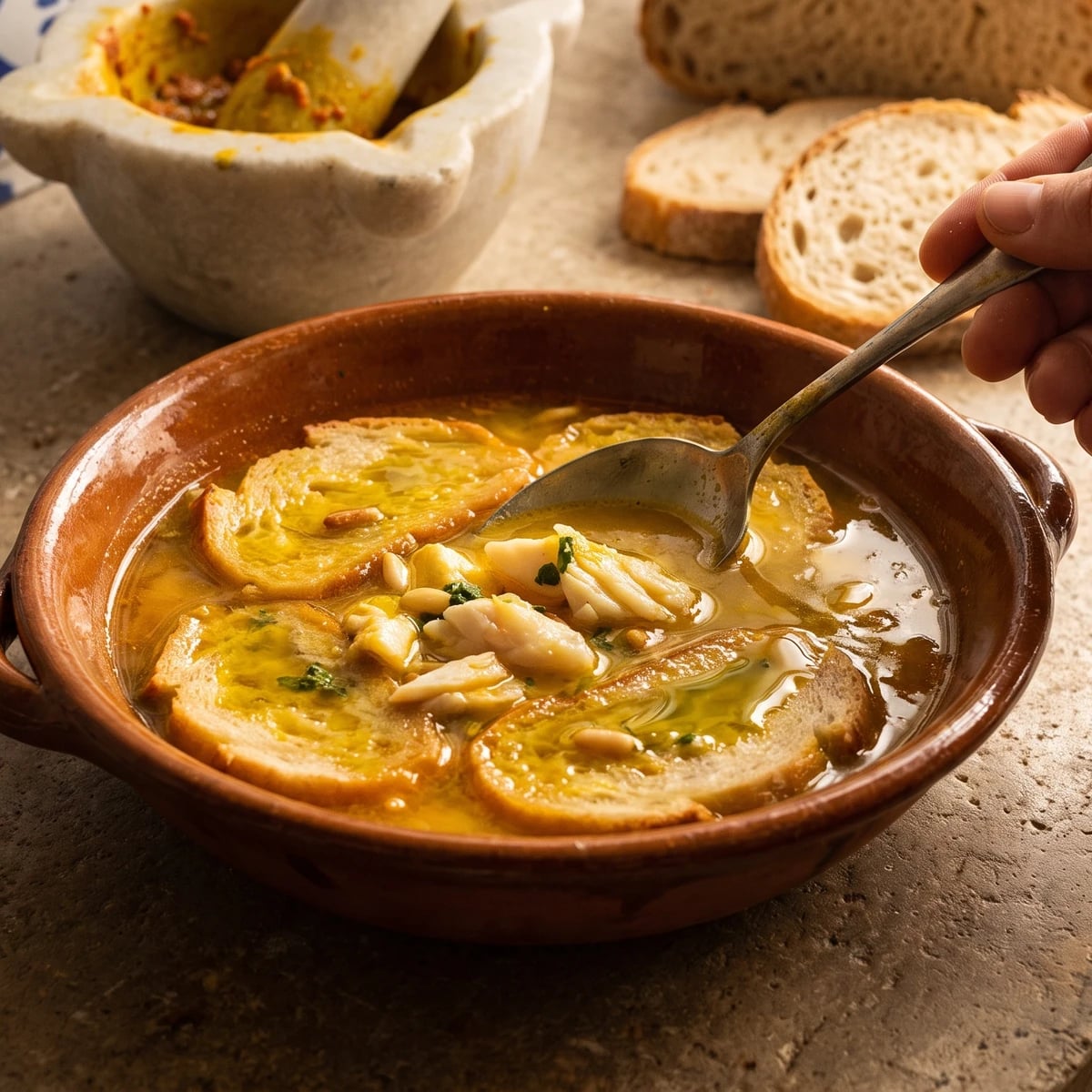 Sopa de Peix Mallorquina