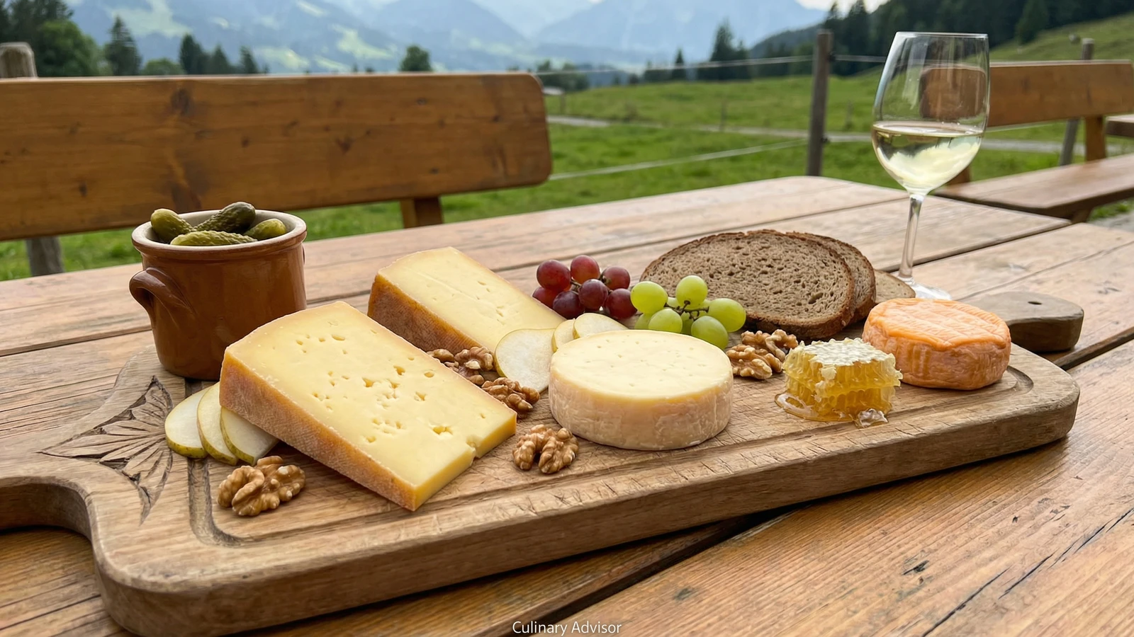 Vorarlberger Käseplatte (Bregenzerwald Cheese Board)