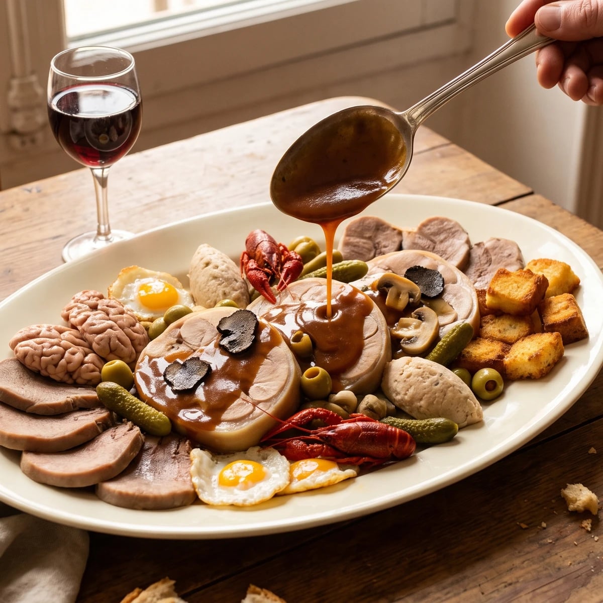 Tête de Veau en Tortue