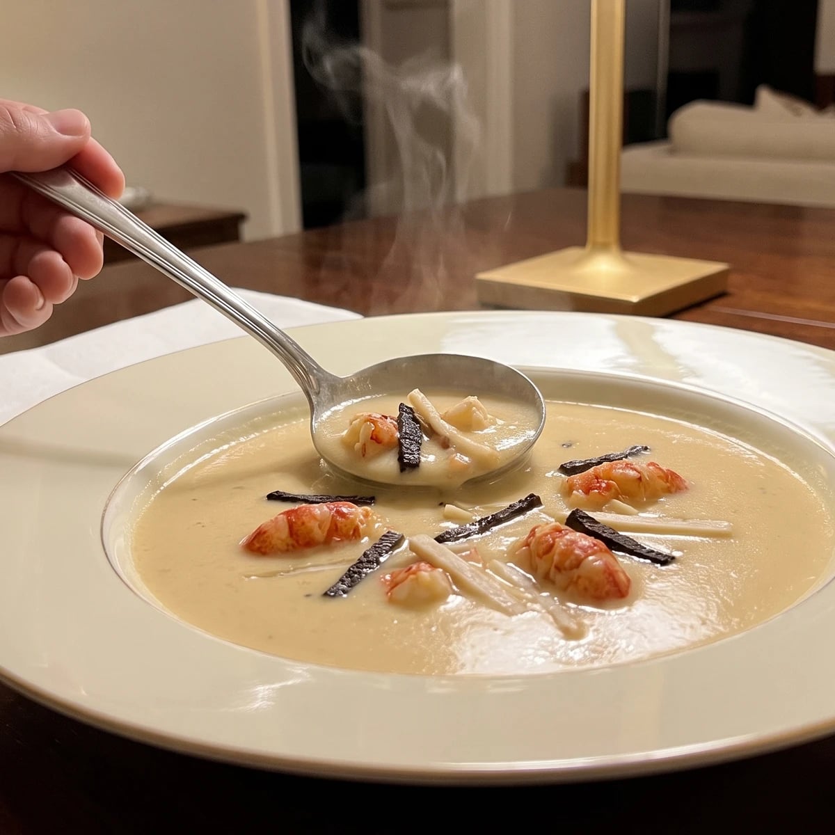 Velouté d’Éperlans Joinville
