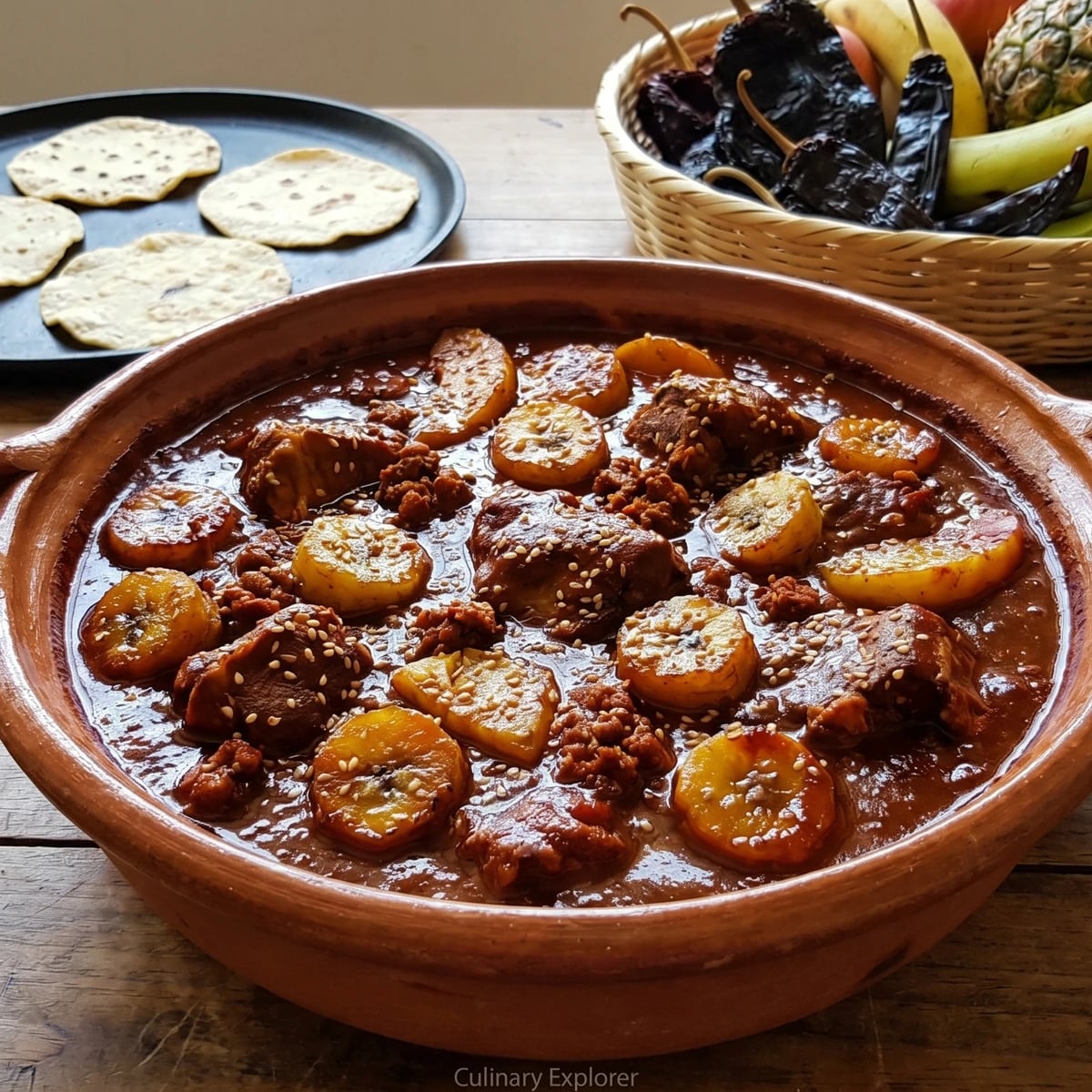 Jalisco Fruit Mole with Pork (Manchamanteles)