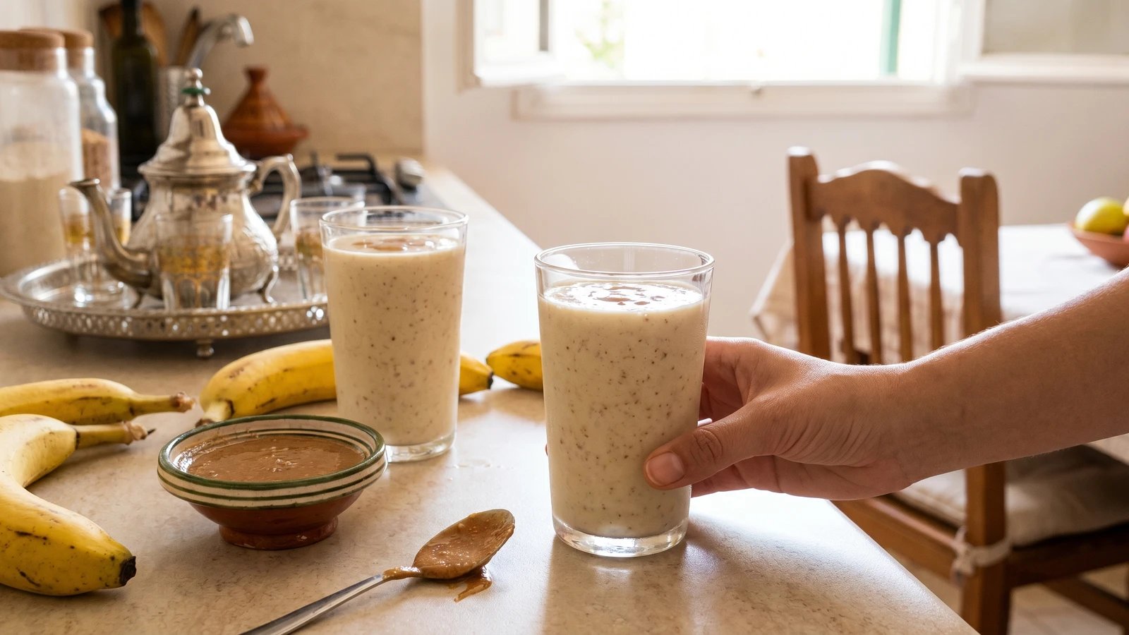 Smoothie Banane-Amlou