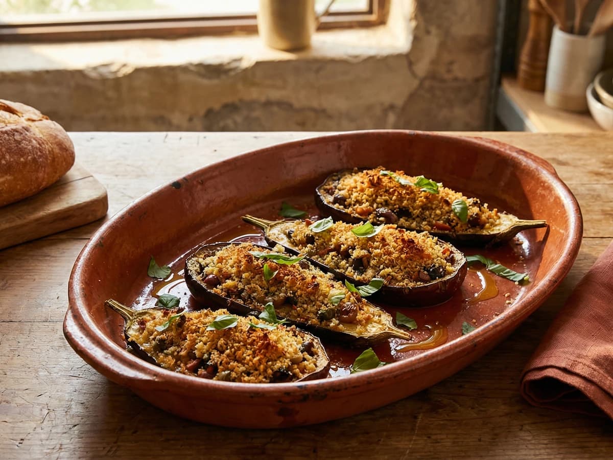 Melanzane Ripiene alla Siciliana - Chef Graziella