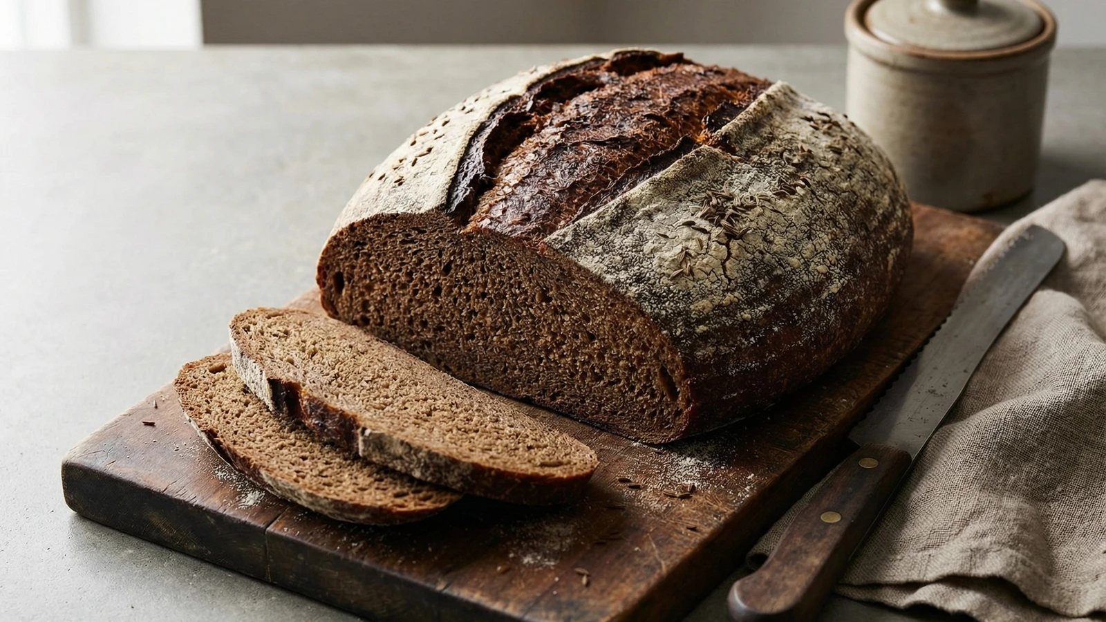 Dark Sourdough Rye