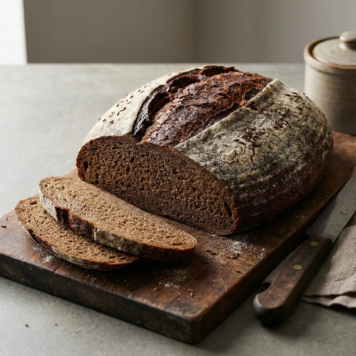 Dark Sourdough Rye