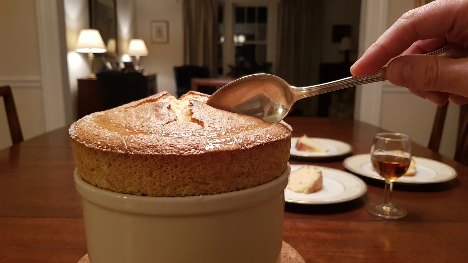 Soufflé with Filbert