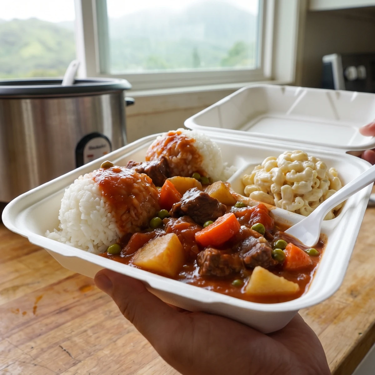 Hawaiian-Style Beef Stew (Hawaiʻi Local Plate-Lunch Stew)