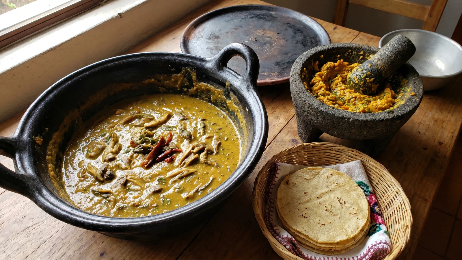 Salsa Atápakua de Hongos Silvestres