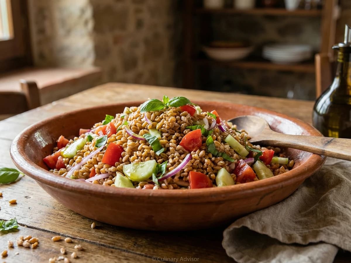 Insalata di Farro alla Toscana - Chef Graziella