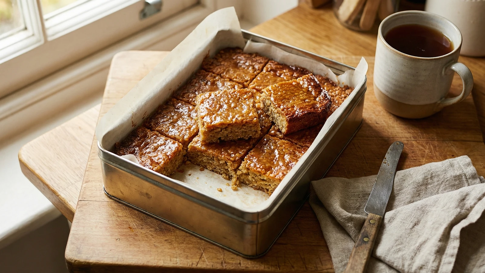 Golden Syrup Flapjacks