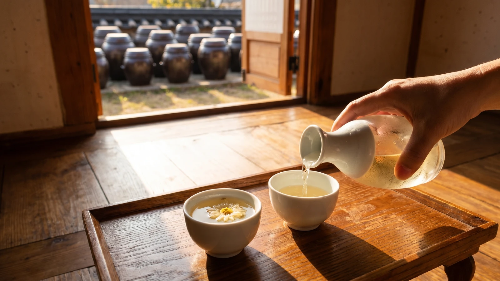 Gukhwaju (Chrysanthemum Rice Wine)