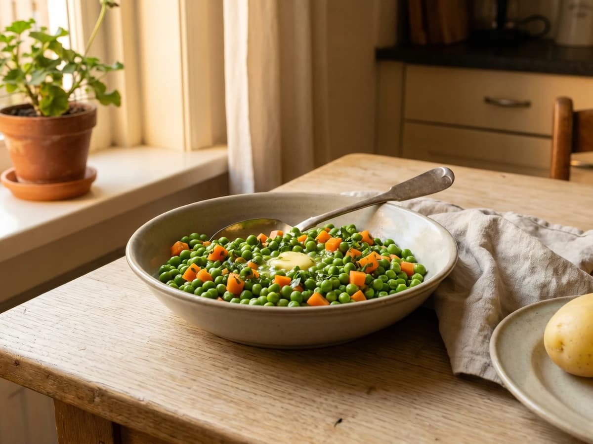 Doperwten met Worteltjes - Chef Joost