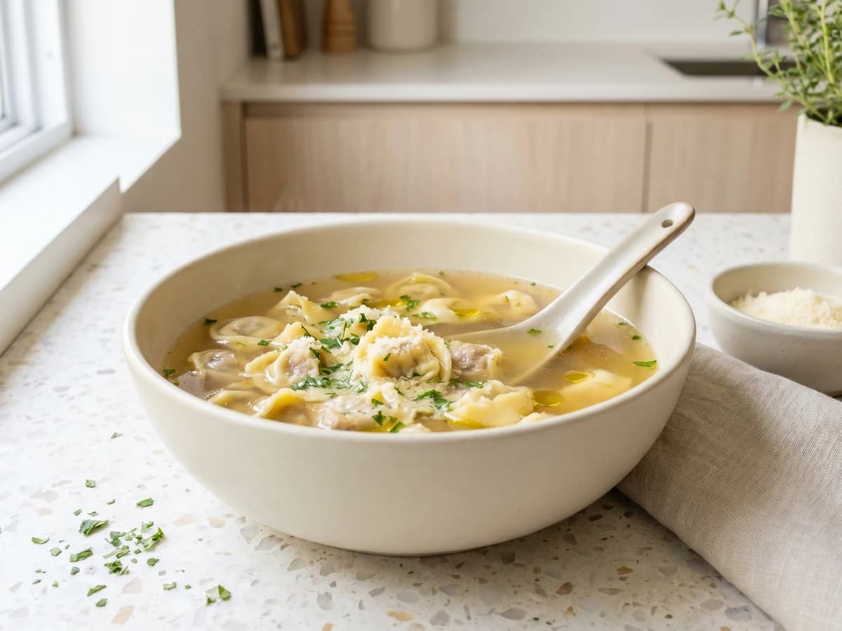 Capeletti em Brodo - Chef Juliana