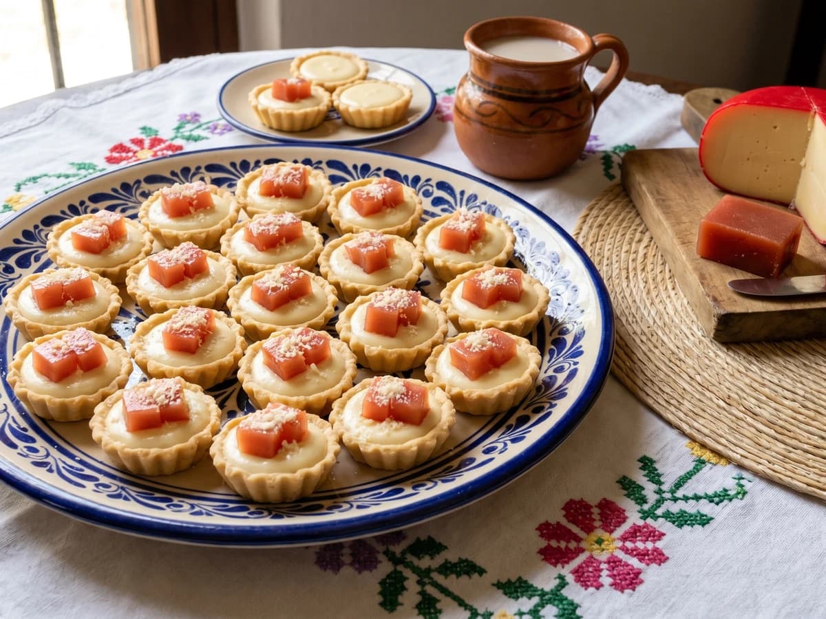 Tartaletas de Queso de Bola Yucatecas - Chef Lupita