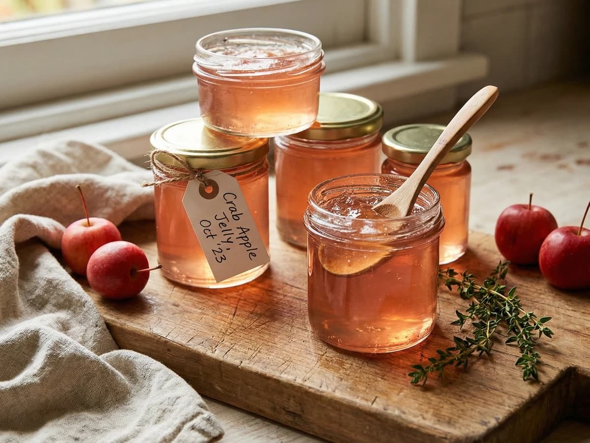 Crab Apple Jelly - Chef Thomas