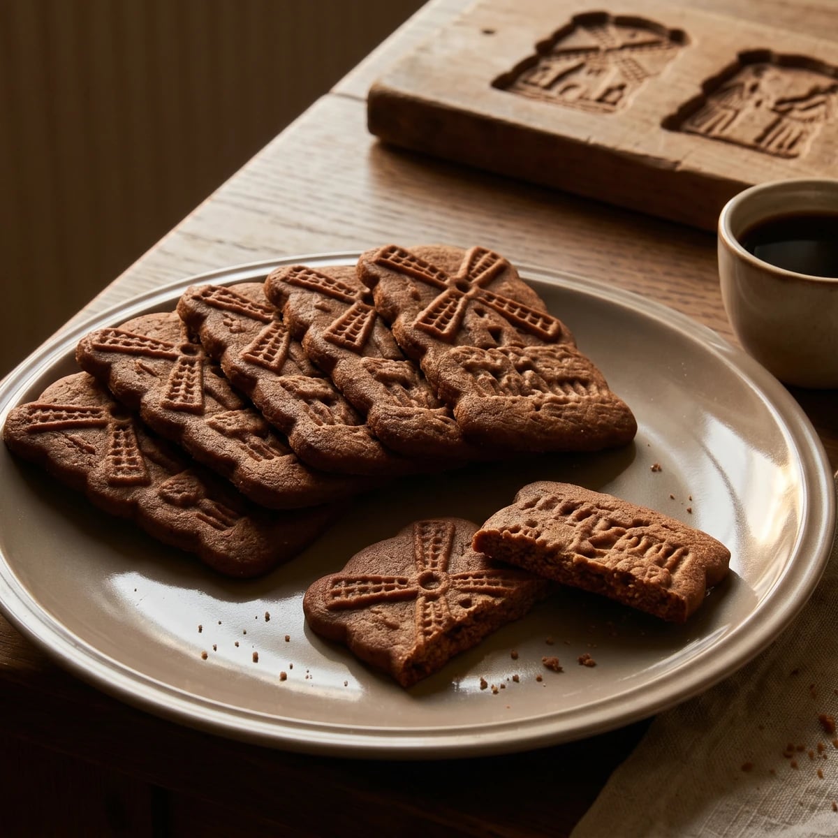 Speculaas (Dutch Spiced Sinterklaas Cookies)
