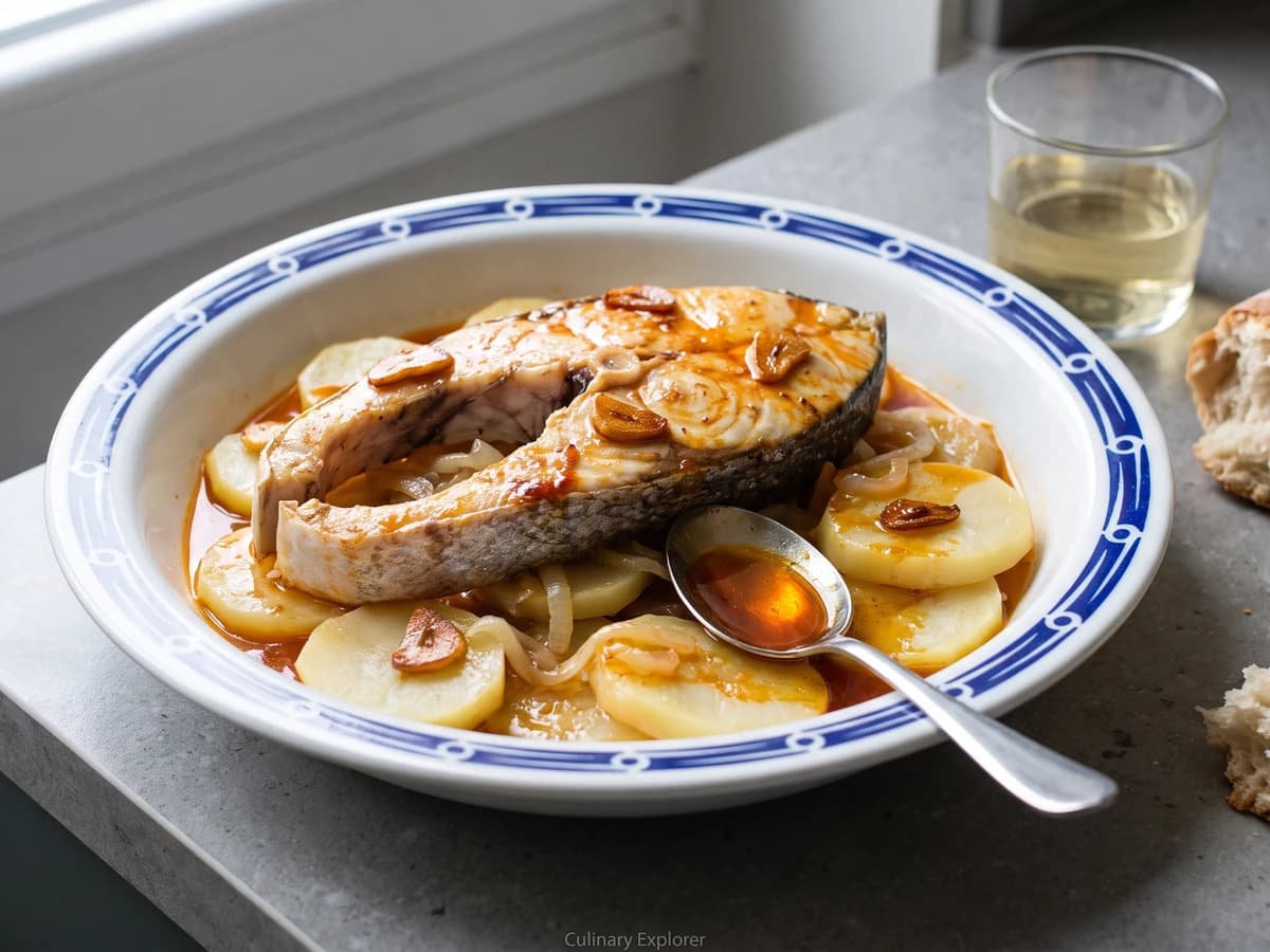 Merluza a la Gallega
