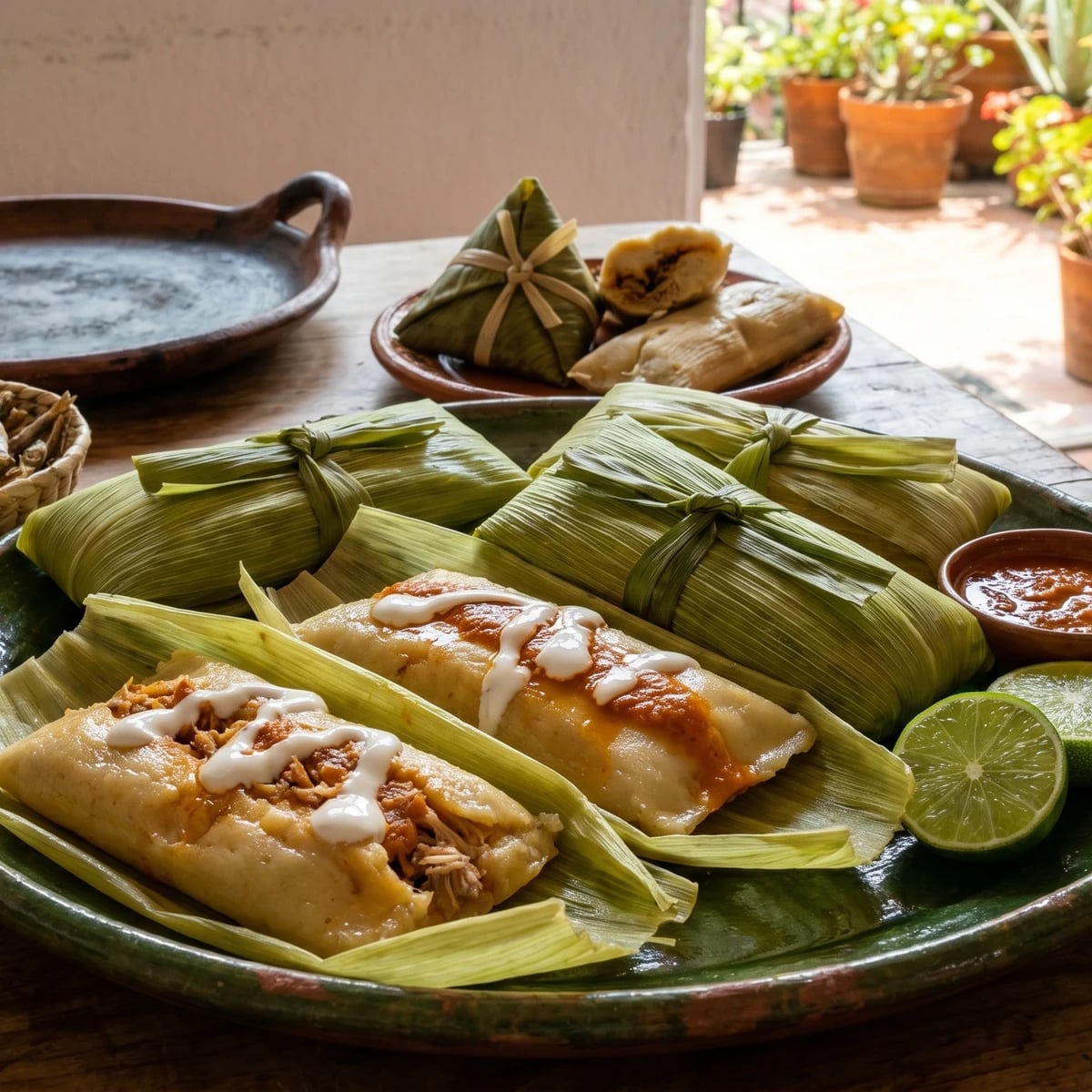 Nacatamales Michoacanos de Angahuan