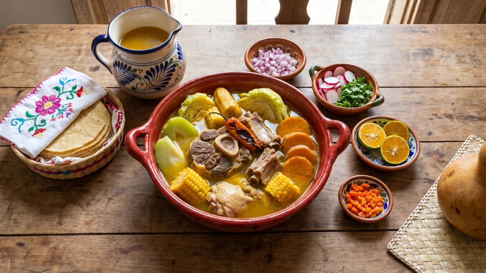 Puchero Yucateco de Tres Carnes