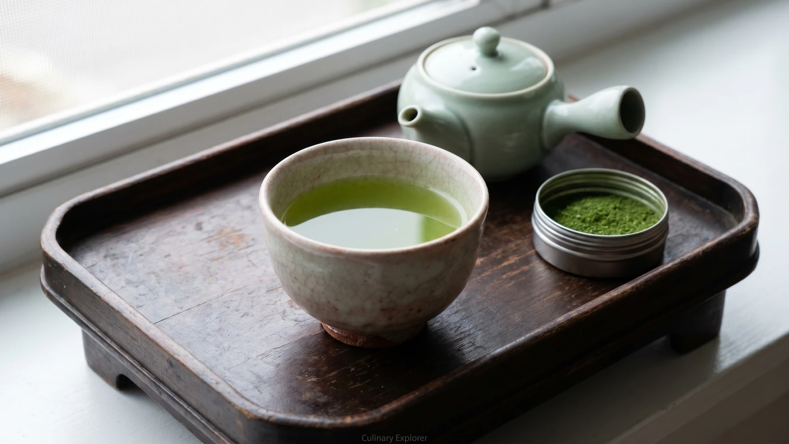 Konacha (粉茶, sushi-shop tea dust)