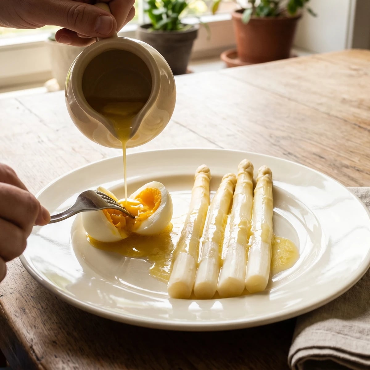 Asperges à la Flamande
