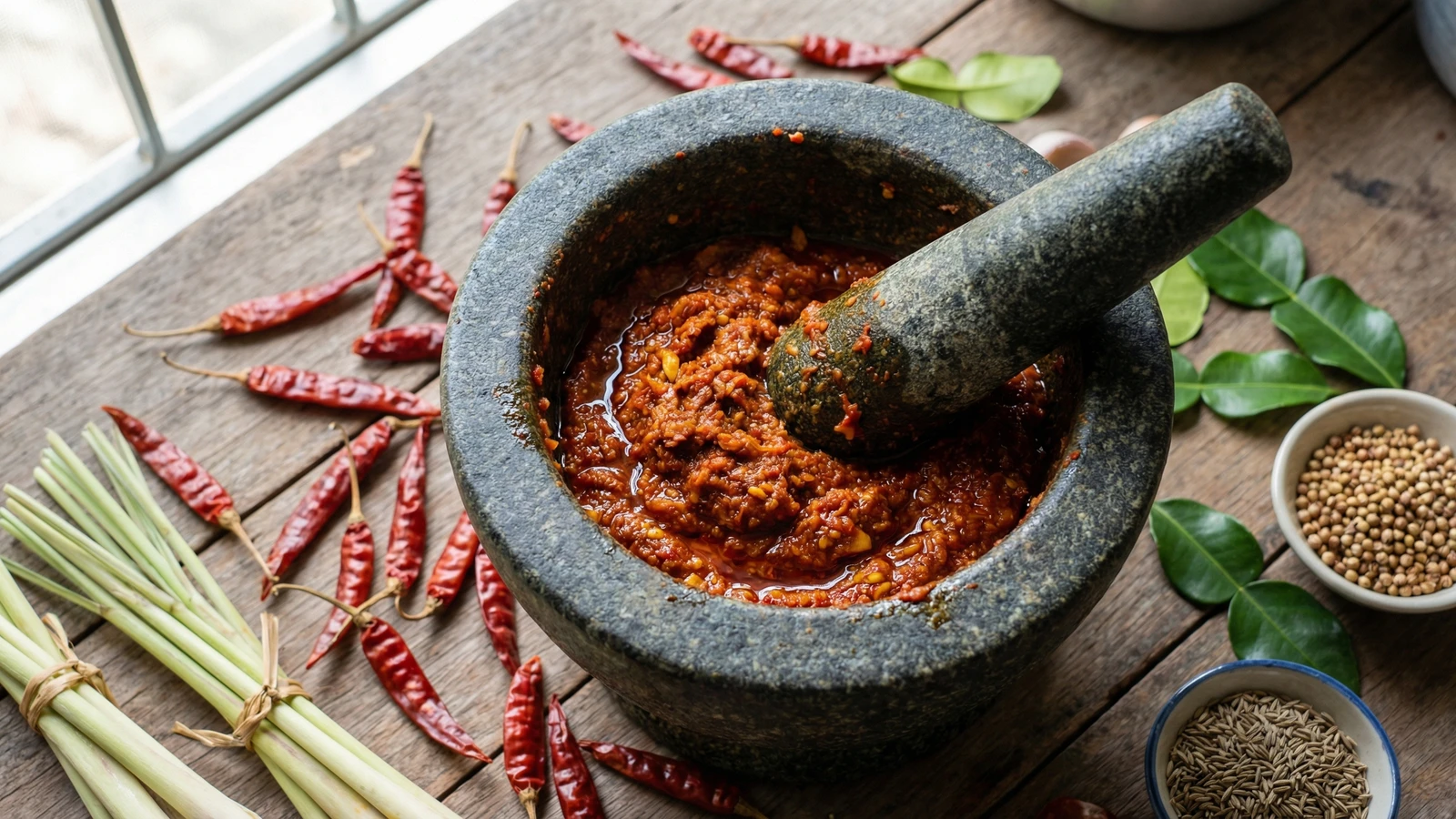 Red Curry Paste (Nam Prik Gaeng Phet)