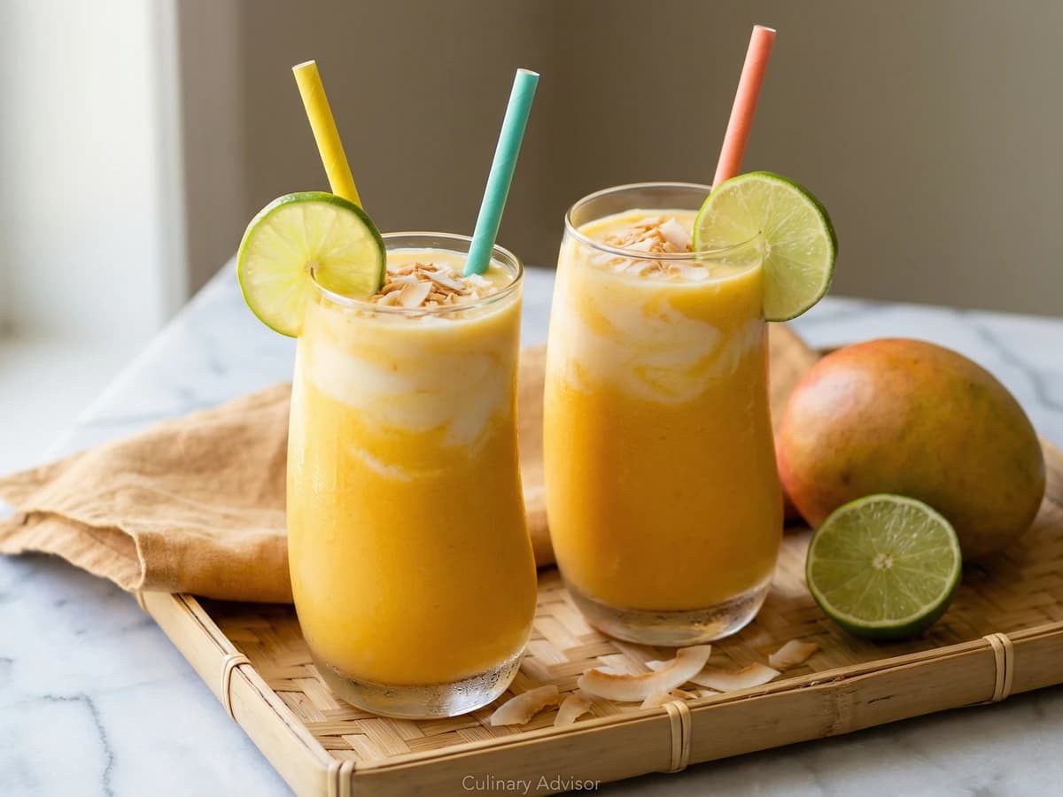 Tropical Mango Smoothie - Chef Dean